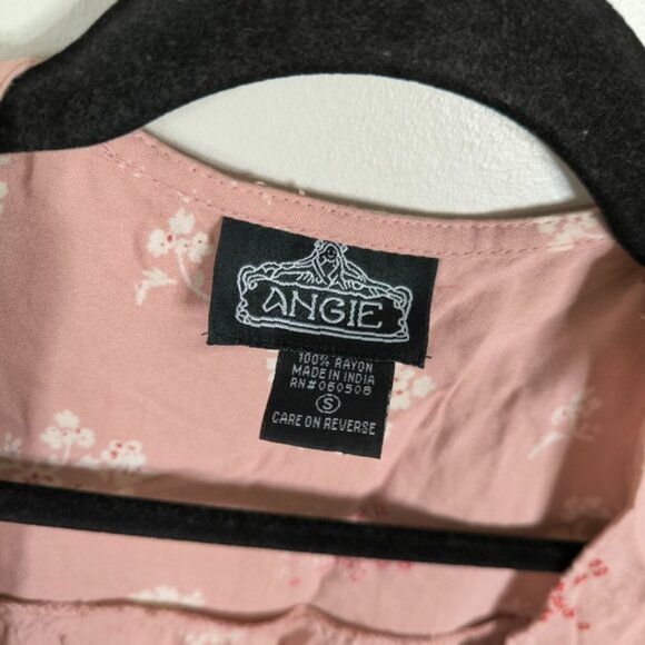 Angie Boho Hippie Gypsy Floral Japanese Coastal Fairy Festival Womens Kimono S - Picture 4 of 8